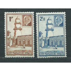 Costa de Somalis - Correo Yvert 191/2 * Mh