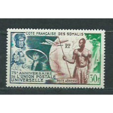 Costa de Somalis - Aereo Yvert 23 ** Mnh  UPU