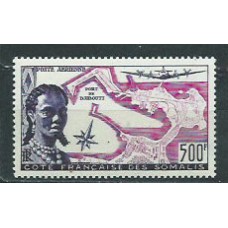 Costa de Somalis - Aereo Yvert 25 ** Mnh