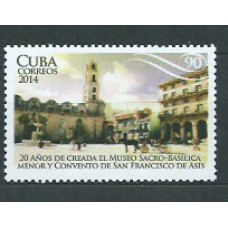 Cuba - Correo 2014 Yvert 5235 ** Mnh  Basilica Menor Covento S Fco de Asis