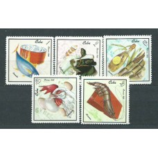 Cuba - Correo 1968 Yvert 1212/6 ** Mnh Fauna y flora