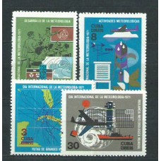 Cuba - Correo 1971 Yvert 1469/72 ** Mnh Meteorología