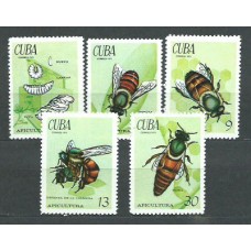 Cuba - Correo 1971 Yvert 1507/11 ** Mnh Fauna abejas