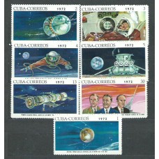 Cuba - Correo 1972 Yvert 1564/70 ** Mnh Astro
