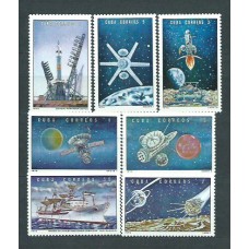 Cuba - Correo 1973 Yvert 1665/71 ** Mnh Astro