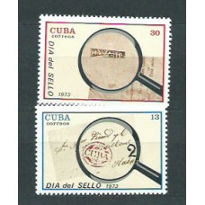 Cuba - Correo 1973 Yvert 1672/3 ** Mnh Día del sello