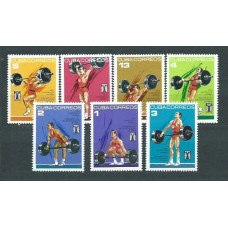 Cuba - Correo 1973 Yvert 1701/7 ** Mnh Deportes