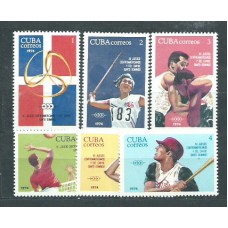 Cuba - Correo 1974 Yvert 1740/5 ** Mnh Deportes
