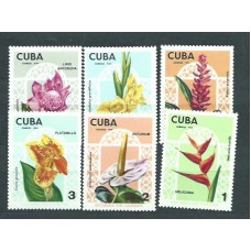 Cuba - Correo 1974 Yvert 1779/84 ** Mnh Flores