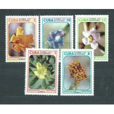 Cuba - Correo 1974 Yvert 1794/8 ** Mnh Flores