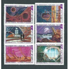 Cuba - Correo 1975 Yvert 1836/41 ** Mnh Astro