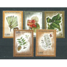 Cuba - Correo 1975 Yvert 1861/5 ** Mnh Flora