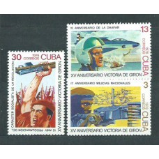 Cuba - Correo 1976 Yvert 1926/8 ** Mnh Victoria de Giron