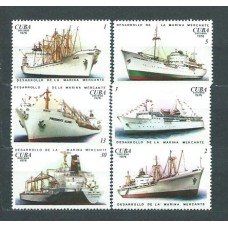 Cuba - Correo 1976 Yvert 1956/61 ** Mnh Barcos