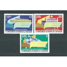 Cuba - Correo 1977 Yvert 2037/8+A.269 ** Mnh