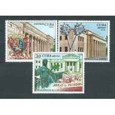 Cuba - Correo 1978 Yvert 2040+A.271/2 ** Mnh Universidad de la Habana