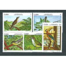 Cuba - Correo 1978 Yvert 2046/8+A.276/7 ** Mnh Fauna aves