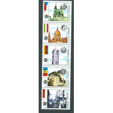 Cuba - Correo 1978 Yvert 2067/71 ** Mnh Ciudades europeas