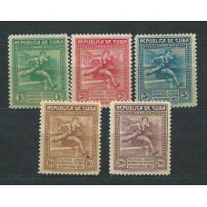 Cuba - Correo 1930 Yvert 207/11 * Mh Deportes