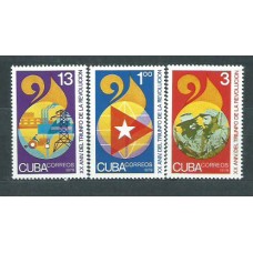Cuba - Correo 1979 Yvert 2090/2 ** Mnh Triunfo de la revolución