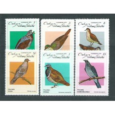 Cuba - Correo 1979 Yvert 2093/8 ** Mnh Fauna aves