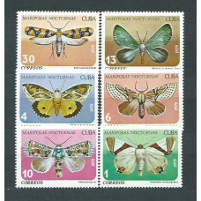 Cuba - Correo 1979 Yvert 2121/6 ** Mnh Fauna mariposas