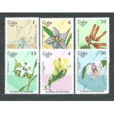 Cuba - Correo 1980 Yvert 2228/33 ** Mnh Flores