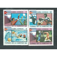 Cuba - Correo 1984 Yvert 2566/9 * Mh Deportes
