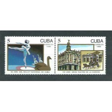 Cuba - Correo 1988 Yvert 2899A/B ** Mnh Ballet