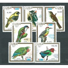 Cuba - Correo 1991 Yvert 3133/9 ** Mnh Fauna aves