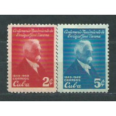 Cuba - Correo 1950 Yvert 327/8 * Mh Enrique J. Varona