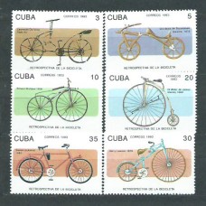 Cuba - Correo 1993 Yvert 3295/300 ** Mnh Bicicletas