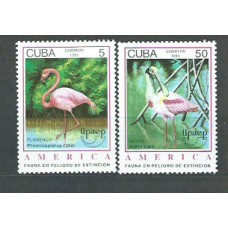 Cuba - Correo 1993 Yvert 3323/4 ** Mnh Fauna aves