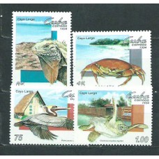 Cuba - Correo 1994 Yvert 3396/9 ** Mnh Fauna