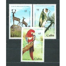Cuba - Correo 1994 Yvert 3408/10 ** Mnh Fauna