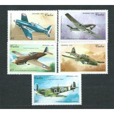 Cuba - Correo 1995 Yvert 3449/52 ** Mnh Aviones