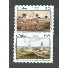 Cuba - Correo 1995 Yvert 3467/8 ** Mnh Caña de azucar