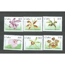 Cuba - Correo 1995 Yvert 3469/74 ** Mnh Flores