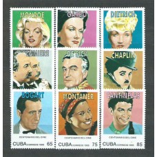 Cuba - Correo 1995 Yvert 3475/83 ** Mnh Actores