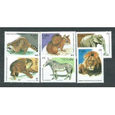 Cuba - Correo 1995 Yvert 3498/503 ** Mnh Fauna