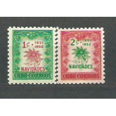 Cuba - Correo 1951 Yvert 352A/B * Mh Navidad