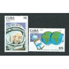 Cuba - Correo 1996 Yvert 3530/1 ** Mnh Astro