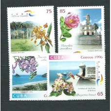 Cuba - Correo 1997 Yvert 3560/3 ** Mnh Flores
