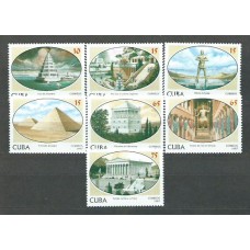 Cuba - Correo 1997 Yvert 3638/44 ** Mnh Maravillas del mundo