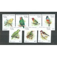 Cuba - Correo 1997 Yvert 3645/51 ** Mnh Fauna aves