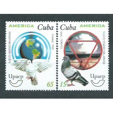 Cuba - Correo 1999 Yvert 3838/9 ** Mnh UPAE aves