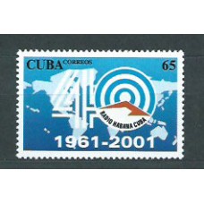 Cuba - Correo 2001 Yvert 3926 ** Mnh Radio