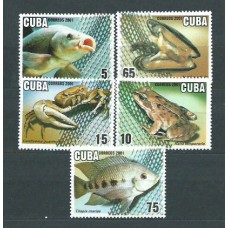 Cuba - Correo 2001 Yvert 3945/9 ** Mnh Fauna