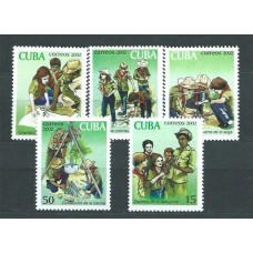 Cuba - Correo 2002 Yvert 3990/4 ** Mnh Scoutismo