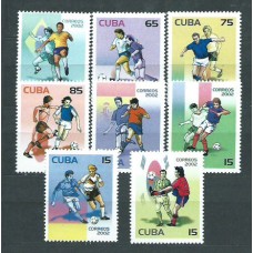 Cuba - Correo 2002 Yvert 3996/4003 ** Mnh Deportes fútbol